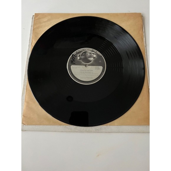 The Pointer Sisters I'm So Excited 12" Promo Radio Station Vinyl JD-13384 VG - Picture 5 of 6